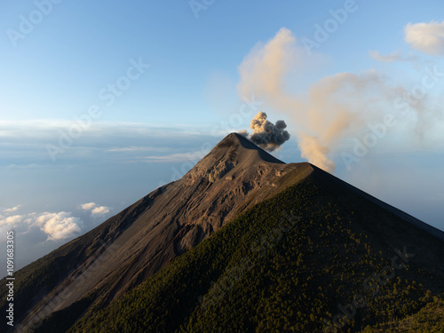 Volcanoes Ablaze: The Majesty of Volcán de Fuego in Guatemala