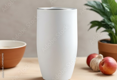 Wine Glass Tumbler Mockup