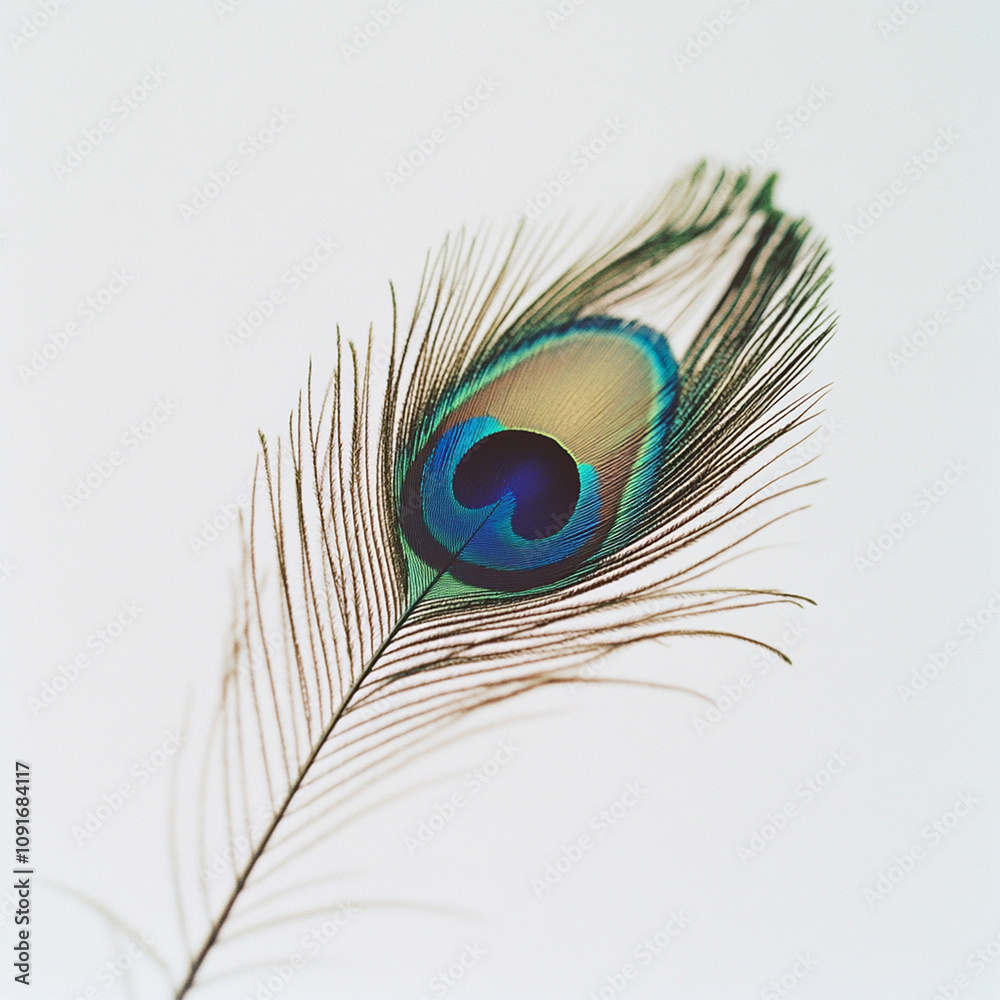 Fototapeta premium peacock's feather