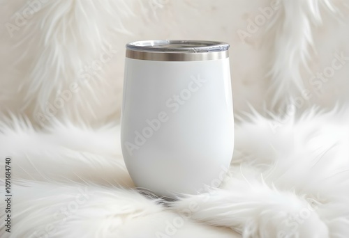 Wine Glass Tumbler Mockup