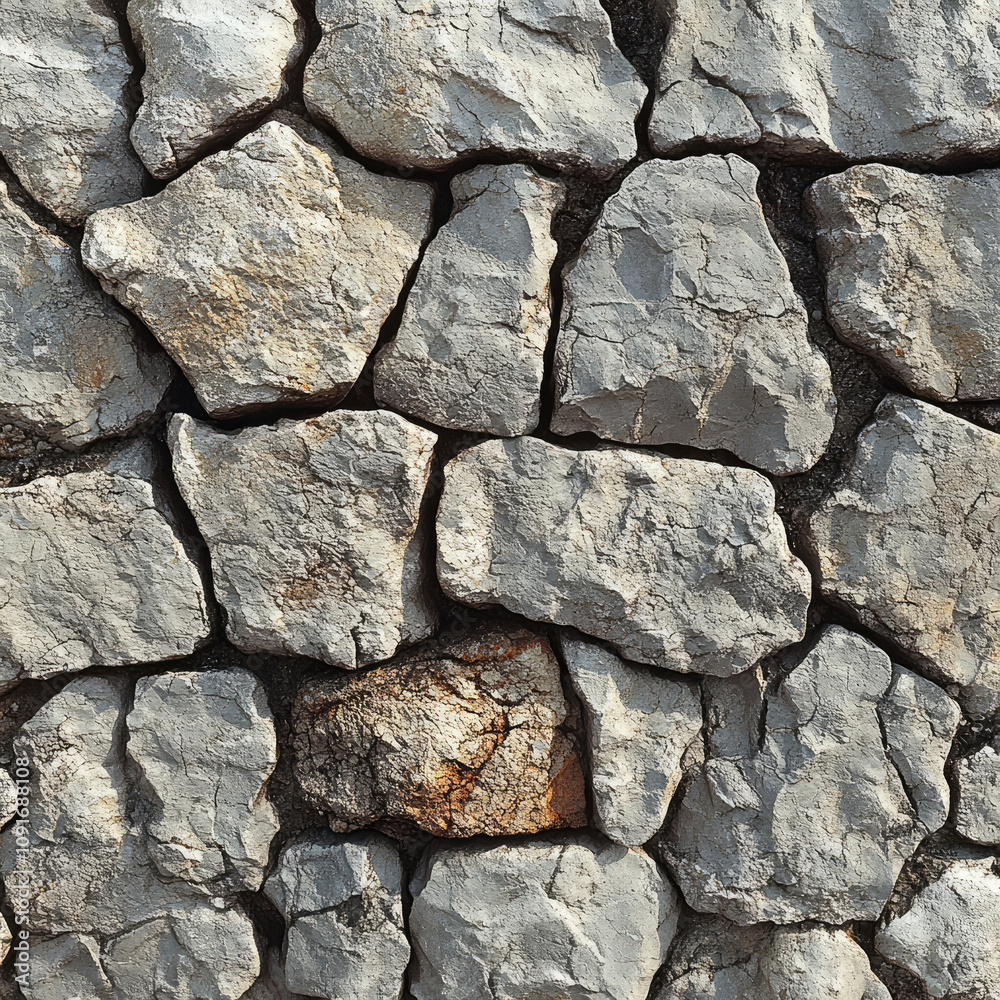 Fototapeta premium Rough Stone Wall Texture