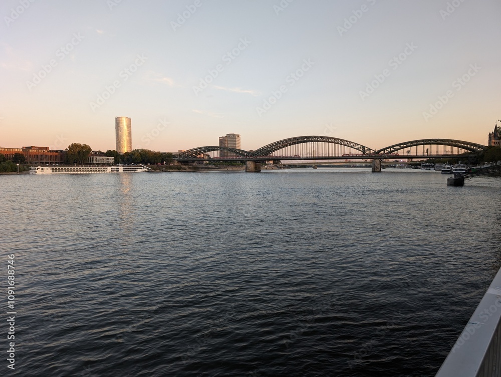 Fototapeta premium Rheinbrücke Köln