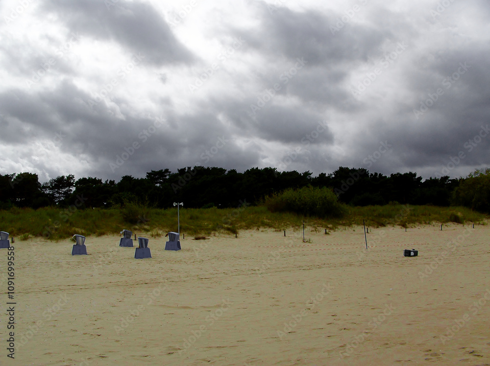 Sturm über der Ostsee
