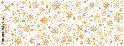 abstract Christmas background with snowflake pattern background