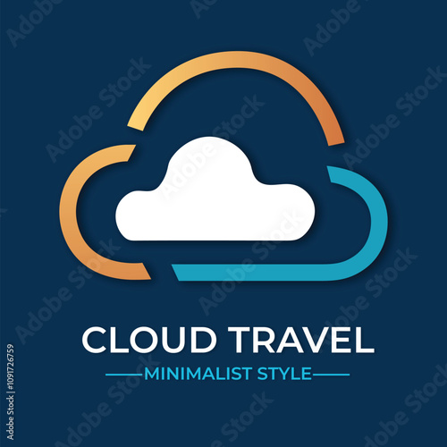 Cloud logo template design for any use