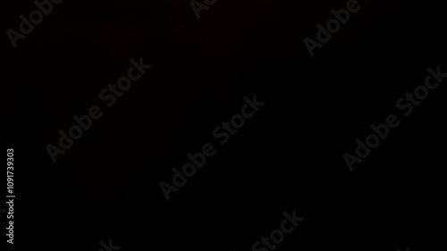 Wallpaper Mural Vibrant flame emerges from darkness. Brilliant orange and yellow hues ignite cosmic energy in captivating display Torontodigital.ca