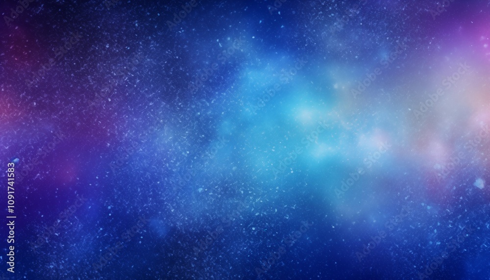 Fototapeta premium background with stars, abstract blue background with clouds, purple, blue gradient