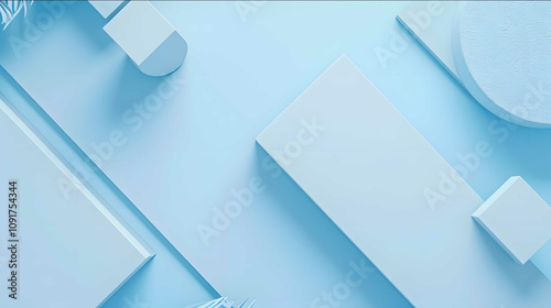 ux ui design themed minimalist cover photo for linkedin very light blue tones are main color photo