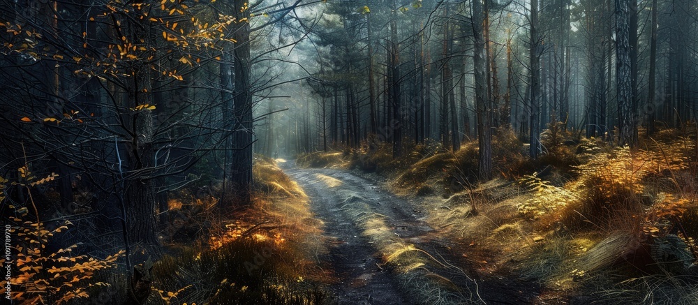 Obraz premium Forest Pathway