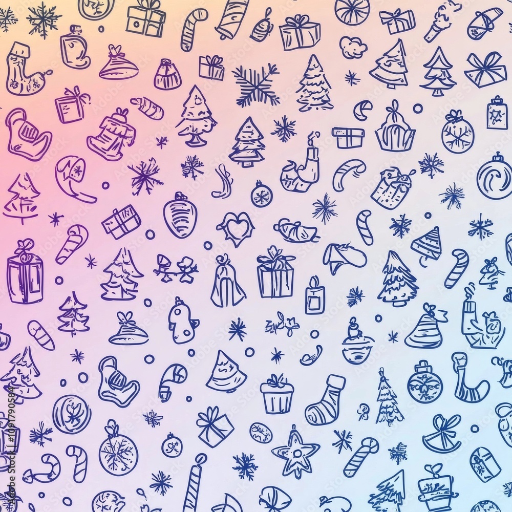 Naklejka premium seamless pattern with birds