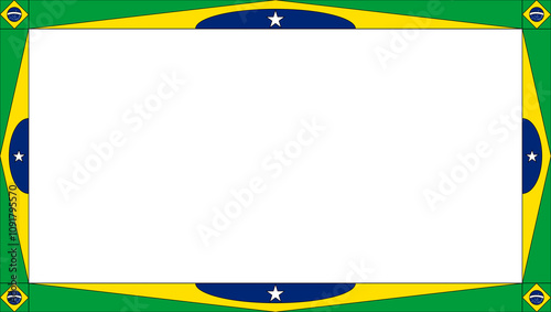 Brazil Flag Frame