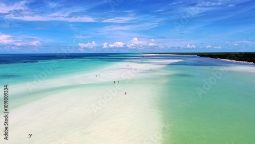 Tableau sur toile isla Holbox mexico
