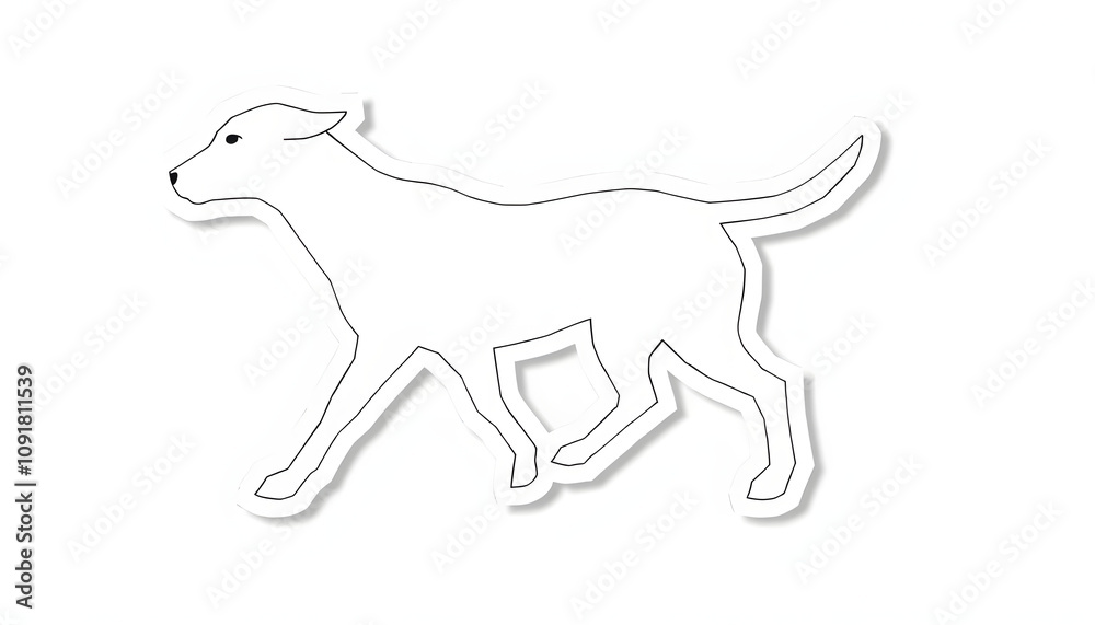 Fototapeta premium White doypack cut out isolated with white highlights, png
