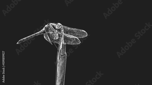 BNW Common Darter (Sympetrum Striolatum) photo