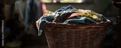 56. Collections of Basket of Clean Laundry  