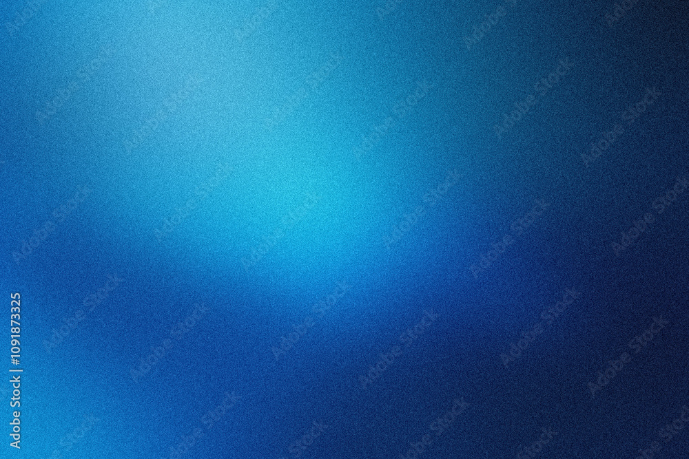 Blue gradient background with noise texture Blue gradient background with noise texture