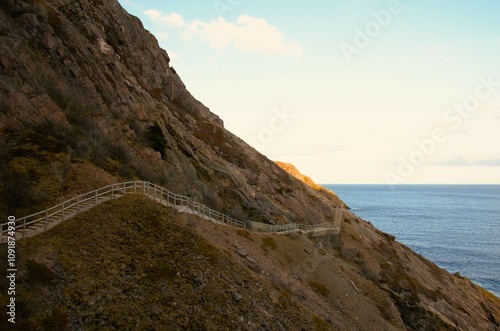 cliff side path