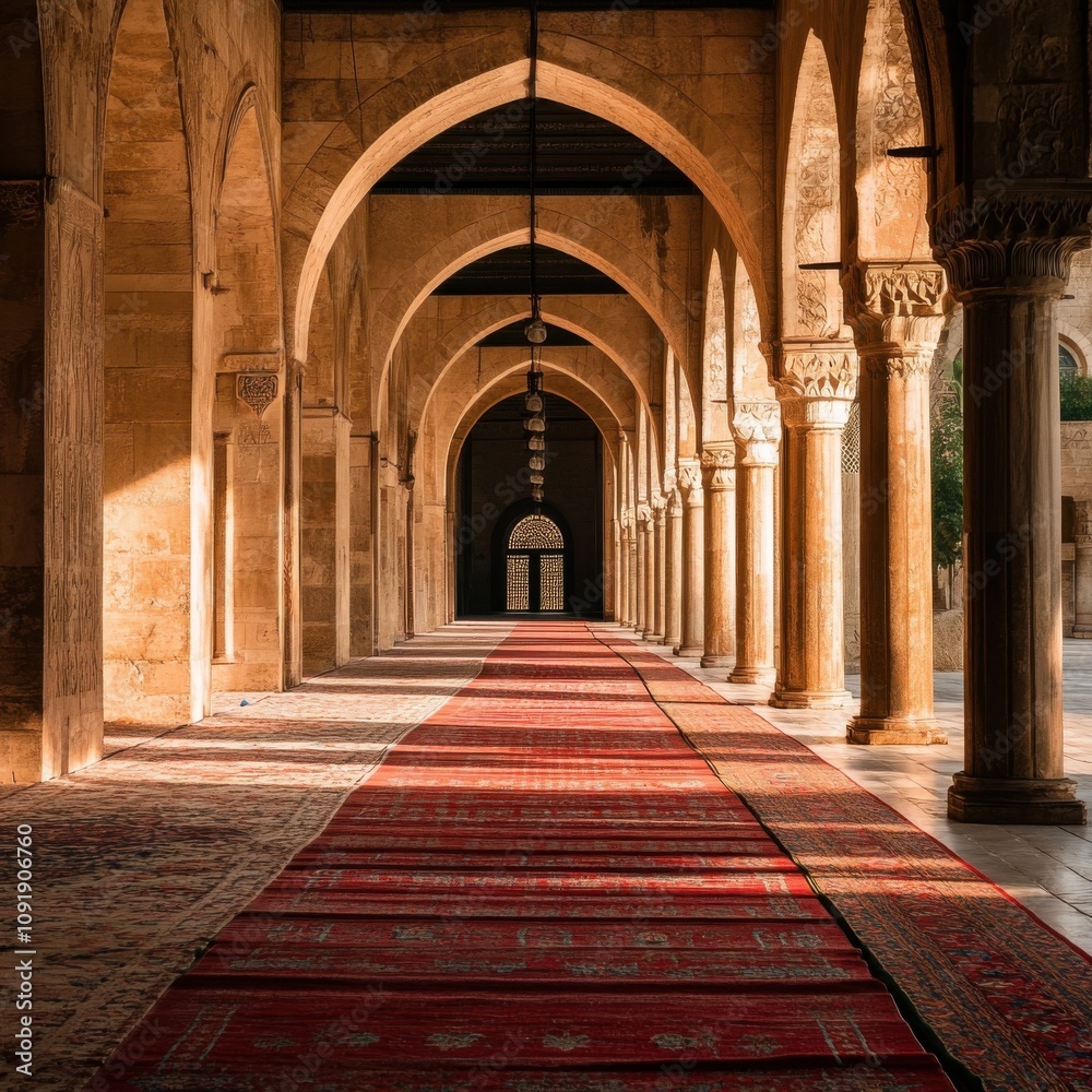 Obraz premium arches of a hall
