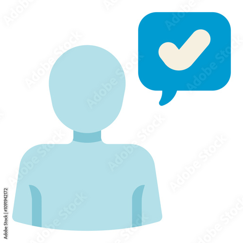 agree opinion icon