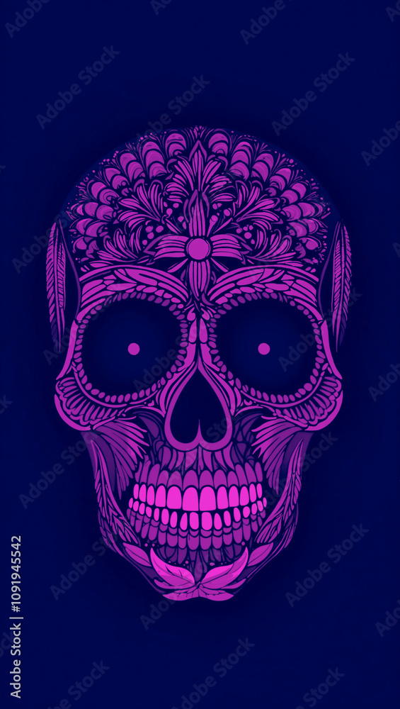 Day Of The Dead Skull Day Of The Dead Skull