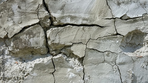 A closeup of the exterior wall reveals a layer of selfhealing concrete capable of repairing cracks on its own. photo