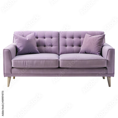 sofa and pillows