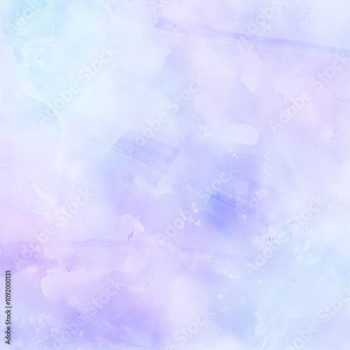 Old paper in purple and blue tones. Wet stains. Irregular grunge pattern.
