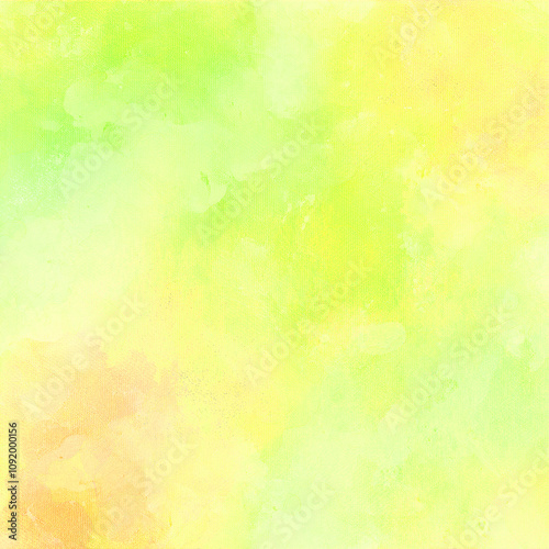Chaotic stains and dots in autumn colors. Watercolor background. 