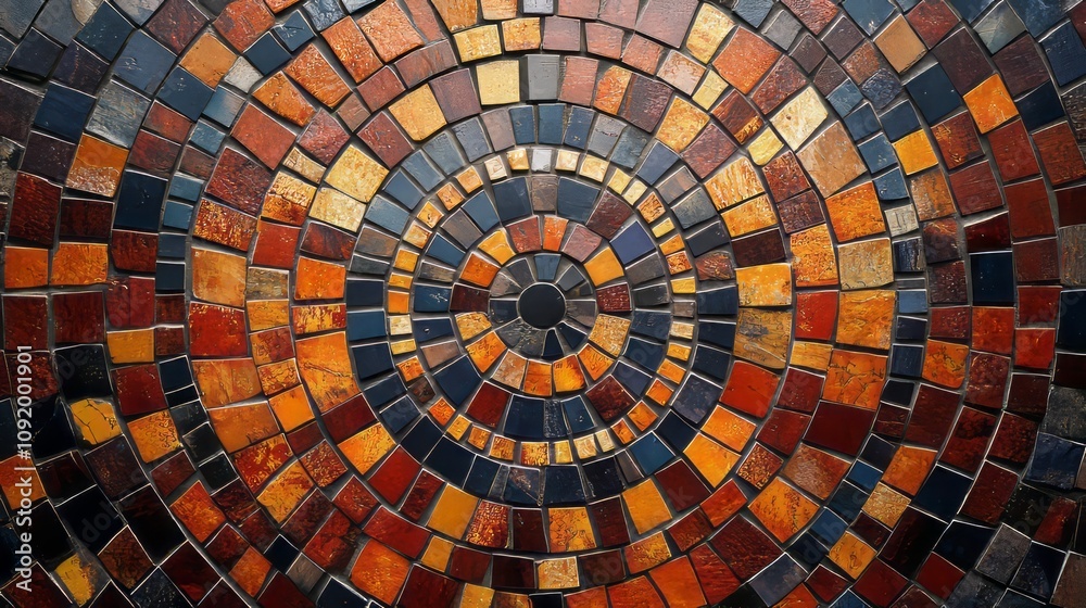 Naklejka premium Mosaic background