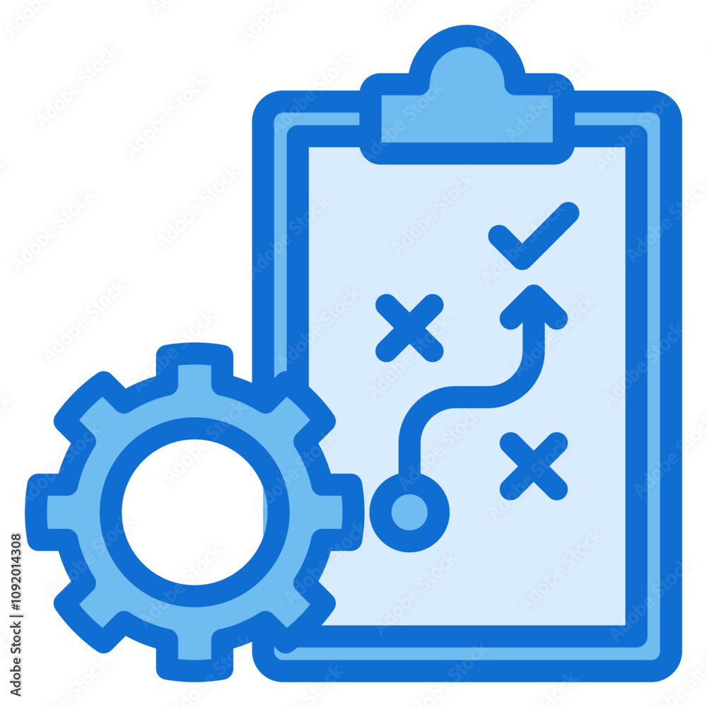 Obraz premium Planning Icon