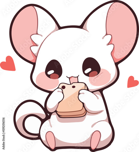 Adorable Cartoon Mouse