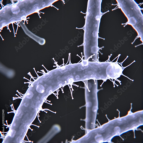 Neisseria gonorrhea - intracellular Gram negative diplococci photo