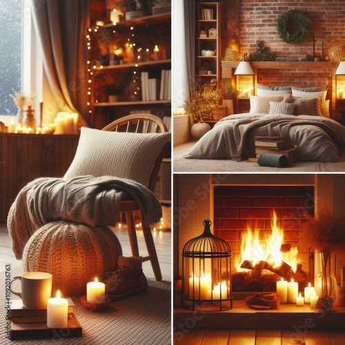 cozy warm interior 