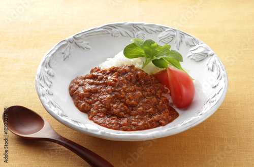 レストランやお店で食べるカレーライス photo