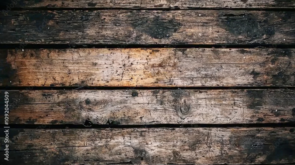 Aged wooden floor with rustic texture Aged wooden floor with rustic texture