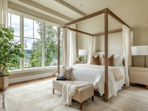 Luxurious Master Bedroom Wi...