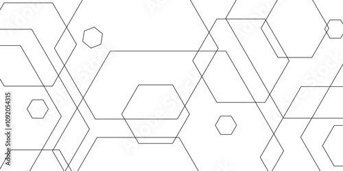 Abstract elegant background line texture. Abstract geometric overlapping hexagon pattern abstract futuristic background design. poster, banner, art, wallpaper data concept. vector illustration.
