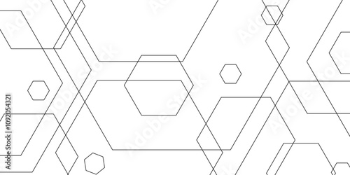 Abstract elegant background line texture. Abstract geometric overlapping hexagon pattern abstract futuristic background design. poster, banner, art, wallpaper data concept. vector illustration.