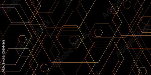 Abstract elegant background line texture. Abstract geometric overlapping hexagon pattern abstract futuristic background design. poster, banner, art, wallpaper data concept. vector illustration.
