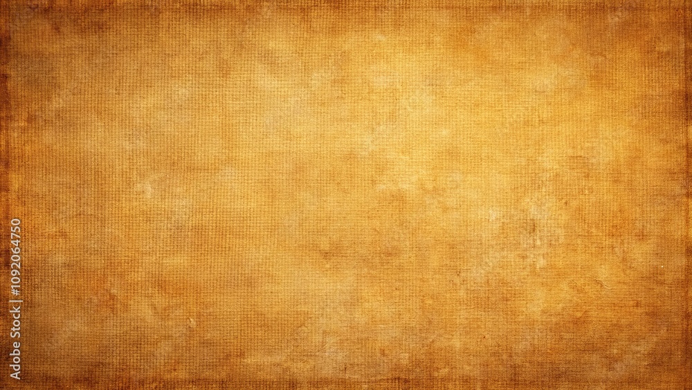 Obraz premium Distressed Canvas Texture with Subtle Golden Hues and a Woven Pattern