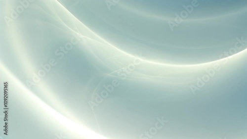 Soft Abstract Light Waves Background