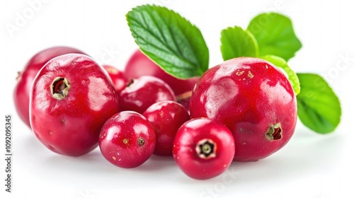 Wallpaper Mural Fresh Red Cranberries Torontodigital.ca