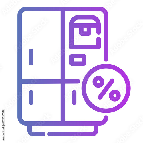 fridge Gradient icon