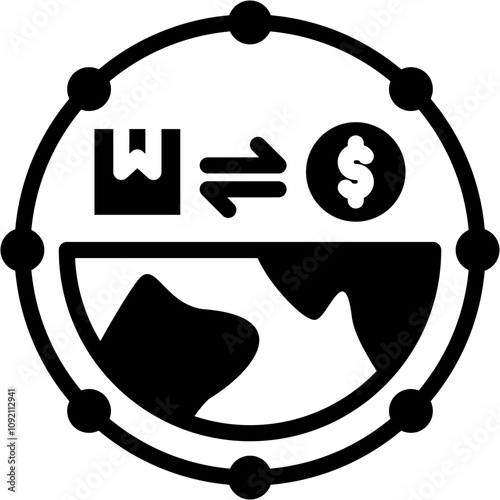 Global Trade Networks Icon