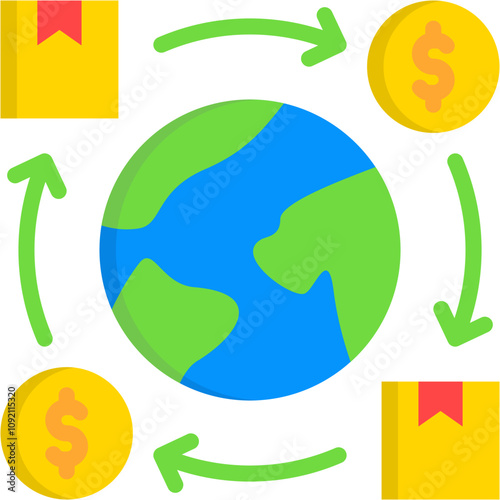 Global Value Chains Icon