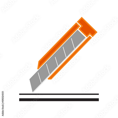 Make a Professional Cutter Knife Vectors and Illustrations
