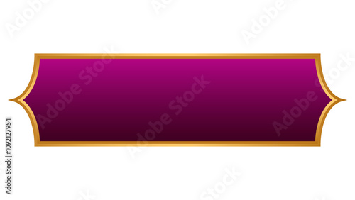 Free Download Golden message box, Thai pattern, chat, lecture area Free space for text  - GFXLoad