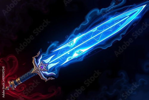 _ . Psychic Blade - A sword that enhances the wielder's mental a photo