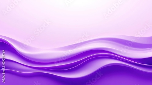 Abstract purple sPurple and white wavy lines blend into an abstract pattern on a minimalist background, artistic, minimalist photo