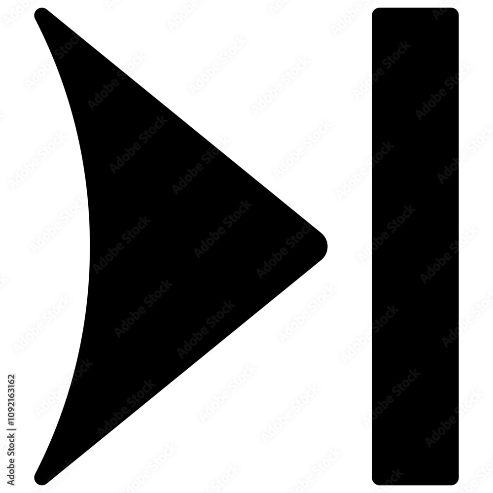 Fototapeta premium Next Button Icon